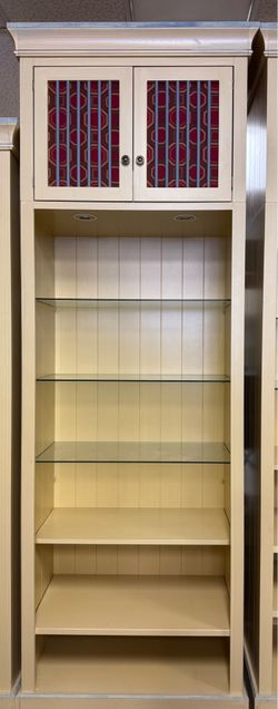 Wooden Display Shelves with Lights