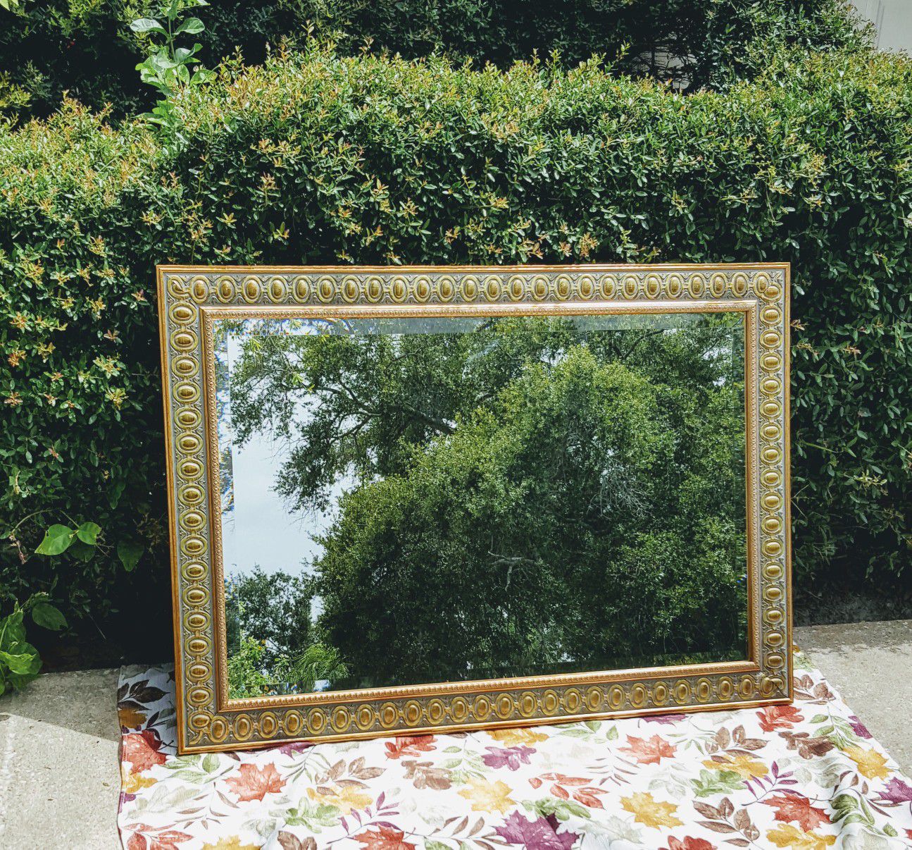 Large Wall Mirror 42" × 30