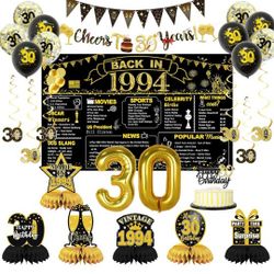 Party Decoration For 30thbday