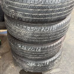 Set Of 4 Tires 255/70/18