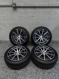20" OEM AMG Staggered Mercedes-Benz GLC Wheels Set of 4 20x9.5 & 20x10.5 5x112