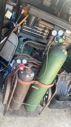 Victor oxyacetylene cutting torch