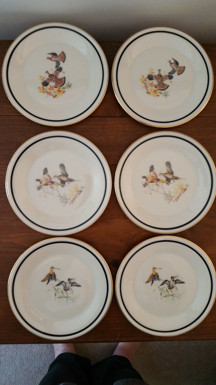 Lenox Special Waterfowl Game Bird Small Plates