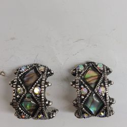 ART DECO RARE ABALONE WRAP AROUND 
