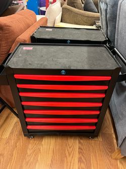 Rolling Tool Chest Cabinet with 7 Drawers