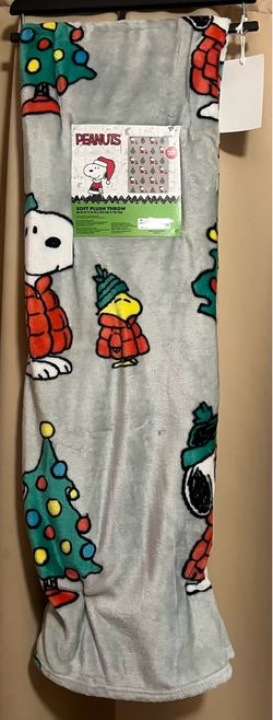 Snoopy Christmas blanket