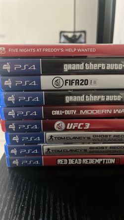 PS4 Game Bundle – 9 Games