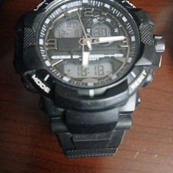 SKMEI digital‑analog sports watch