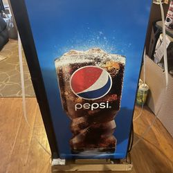 New Pepsi Fridge. 4.22 Cuft New In Box