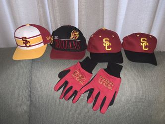 USC hats And One Pair SC Gloves