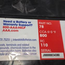 Car Battery 