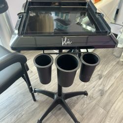 Blu Hair Extension Roller Stand 