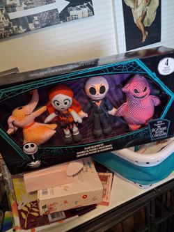 Disney Nightmare Before Christmas Plush Collector Set