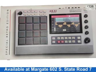 Akai Mpc Live Ii Gray Drum Machine