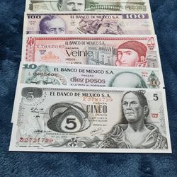 Billetes Mexicanos