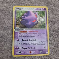 Pokemon gengar ex legend maker damaged