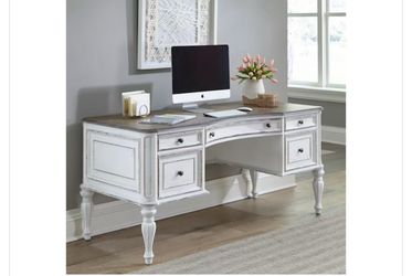 Farmhouse Writing Desk with Drawers