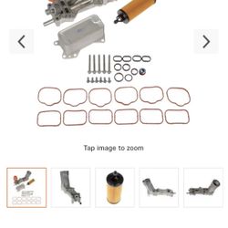 Jeep, Chrysler 3.6L V6 Aluminum Oil Cooler/filter