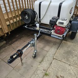 Commercial Pressure Washer Trailer