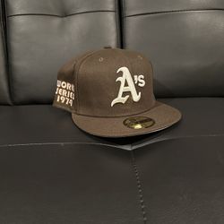 Oakland Athletics Fitted Hat Size 7 5/8 