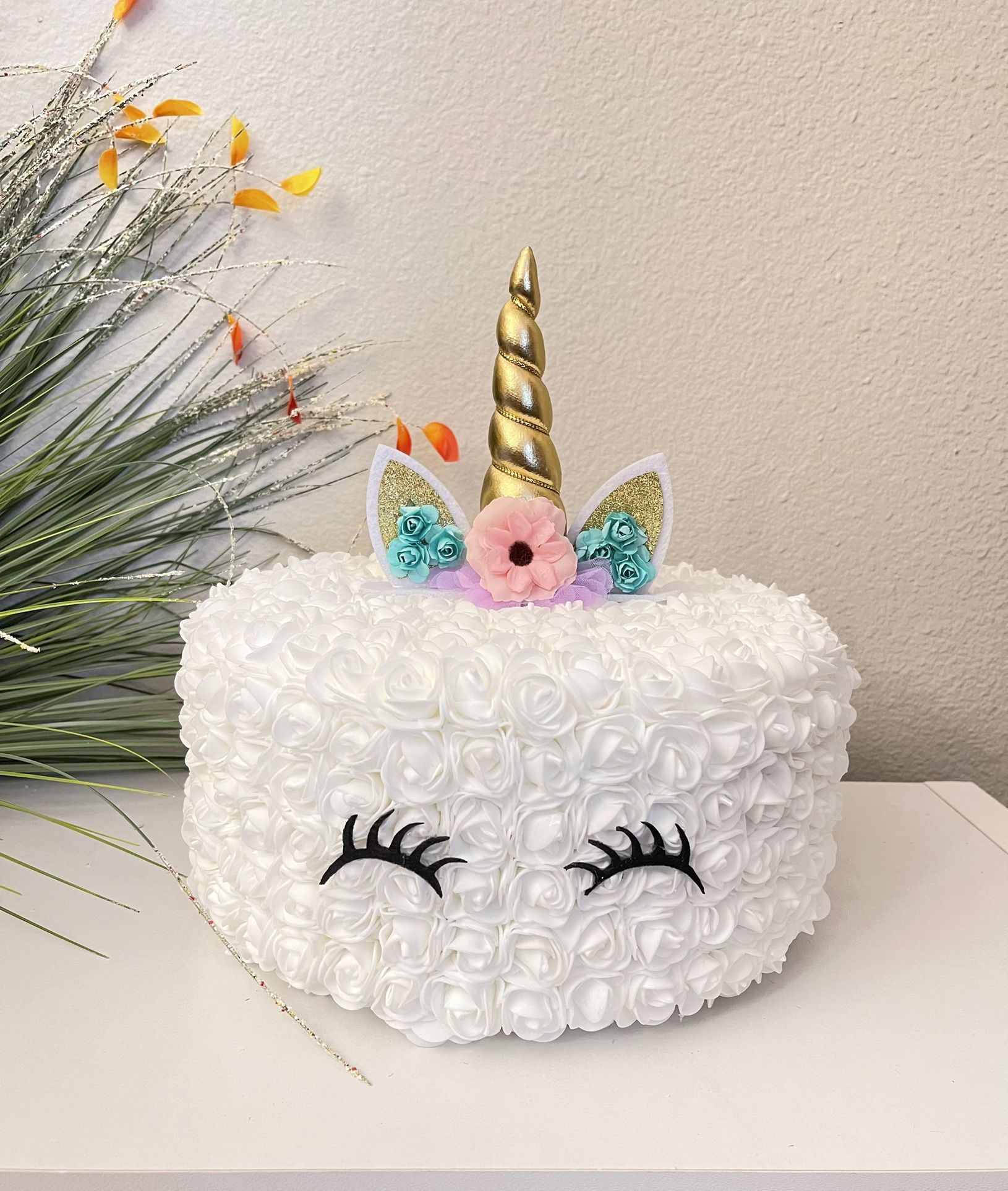 Fake Unicorn Cake 