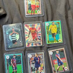 Soceer Merlin Cards 