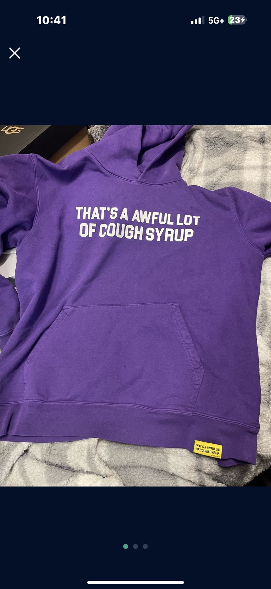 cough syrup hoodie