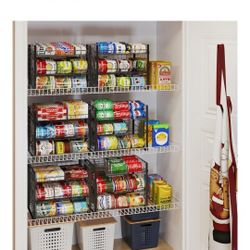 Can Rack Organizer For Kitchen Pantry