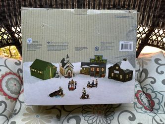 XMAS Village pieces 2014 BSA Camping V