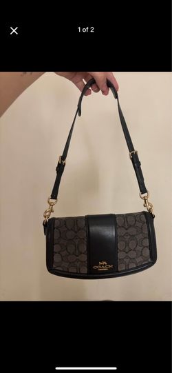 Gold/navy/Midnight navy Andrea shoulder bag