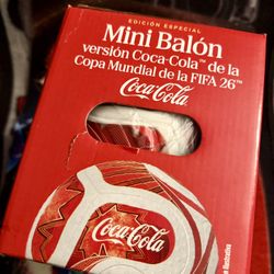 Trionda Coca Cola 4pk With One  Mini Ball Special Edition World Cup Mexico