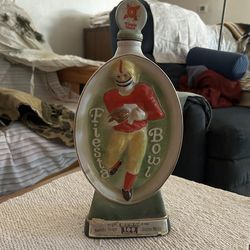 Vintage Jim Beam Fiesta Bowl Football Decanter