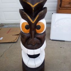 Hand Carved Tiki