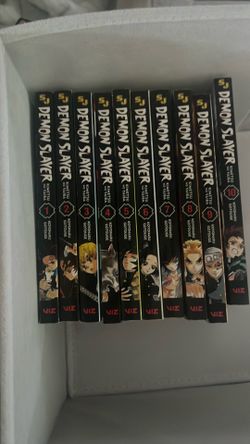 Manga Demon Slayer 1-10 book