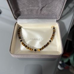 Brazalete 14k Oro Y Bola De Oro 