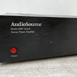 AudioSource AMP One/A Stereo Power Amplifier 260W Bridging