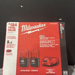 M12 Redlithium 2.0 Starter Kit