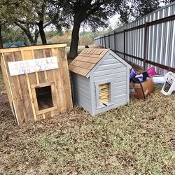 Solid Wood DOG Houses For Multiple Large Dogs