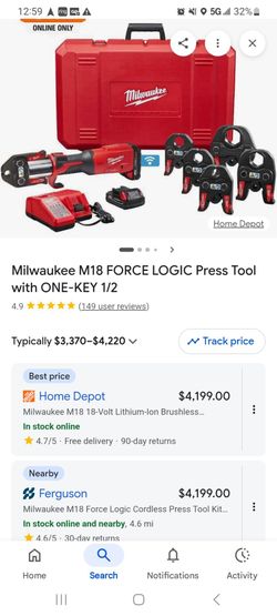 Milwaukee m18 pro press
