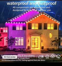 Outdoor RGB Eave Lights Waterproof IP67