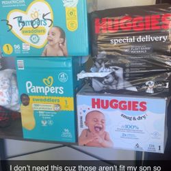 One Size Diapers 