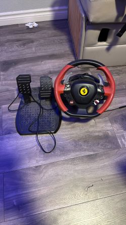Xbox And Play Station Steering Weel Got It New I JustDon’t Use It