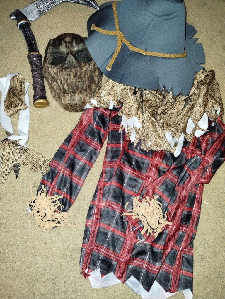Scary Scarecrow Halloween Costume 