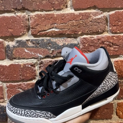 Jordan 3 black cenent size 12