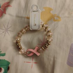 Pink Ribbon Bracelet