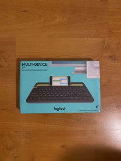 Logitech - K480 Tenkeyless (TKL) Bluetooth Membrane Multidevice Keyboard - Black