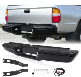Black Complete Rear Steel Step Bumper Assembly For Toyota Tacoma Truck 1(contact info removed)