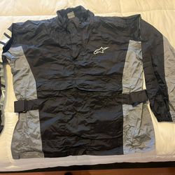 Alpine stars motorcycle rain jacket