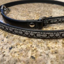Coach Signature Pet Leash 