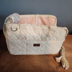 New small pet, cat, dog carrier (beige)